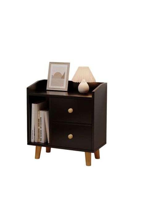 Velador 2 cajones 48cm Chic Home-0