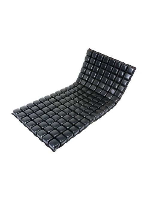 Colchon Antiescaras Inflable Flotación Seca 3 Secciones Color Negro-0