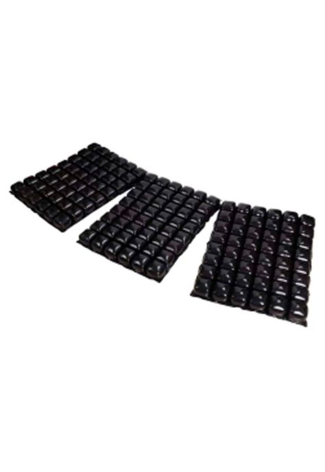 Colchon Antiescaras Inflable Flotación Seca 3 Secciones Color Negro-1