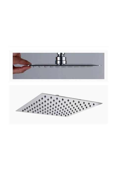 Moderna Columna De Ducha Tina Cuadrada con llave de paso-2