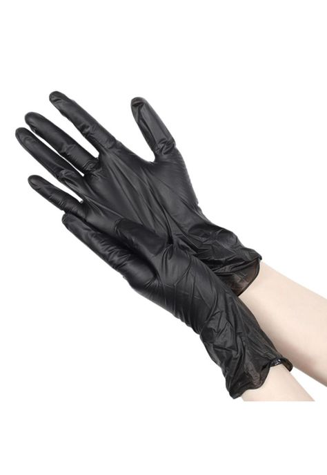 Guantes De Nitrilo Negro Caja 100 Unidades-4