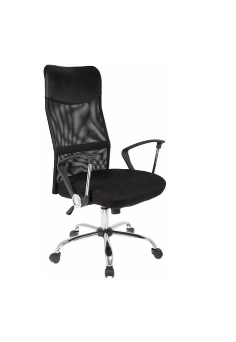 Silla Ejecutiva Malla 122x55x64 cm Negra-0