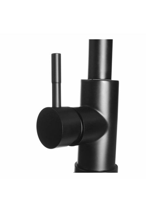 Llave Monomando Lavaplatos Profesional Extraíble Negra-1
