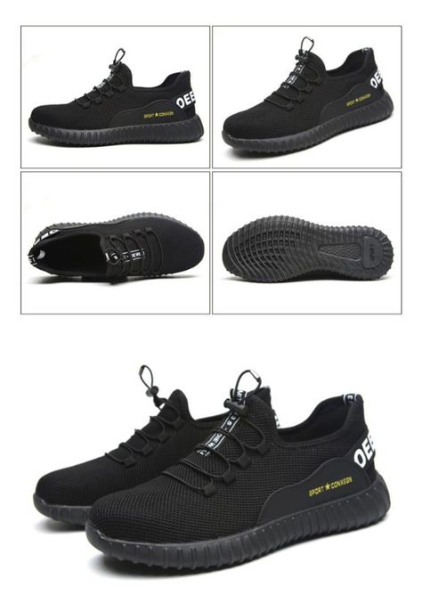 Zapatos Zapatilla De Seguridad Anti-smash Transpirable Tallas-2