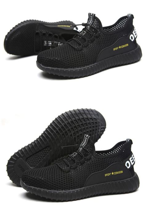 Zapatos Zapatilla De Seguridad Anti-smash Transpirable Tallas-3