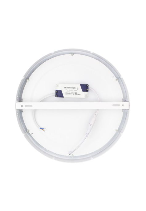 Foco Panel Plafón Led 24w Sobrepuesto Redondo Frio-1