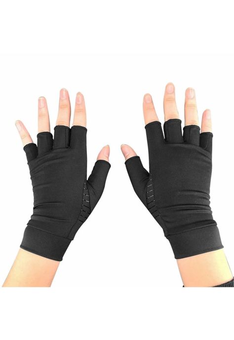 Guantes Cobre Compresión Artritis Tendinitis Túnel Carpiano-1