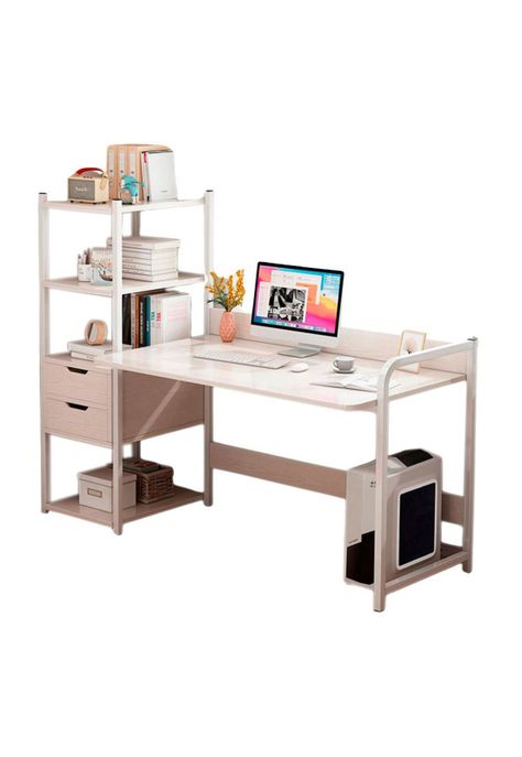 Escritorio con organizador 2 cajones 100cm Chic Home-0