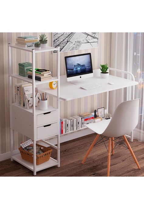 Escritorio con organizador 2 cajones 100cm Chic Home-1