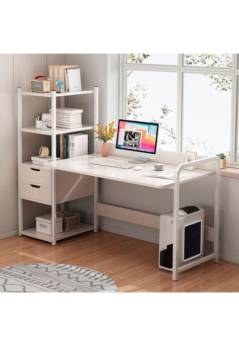 Escritorio con organizador 2 cajones 100cm Chic Home-2
