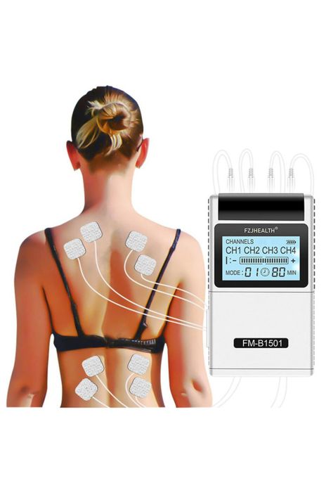 Masajeador Eléctrico de Terapia TENS 15 Modos-2