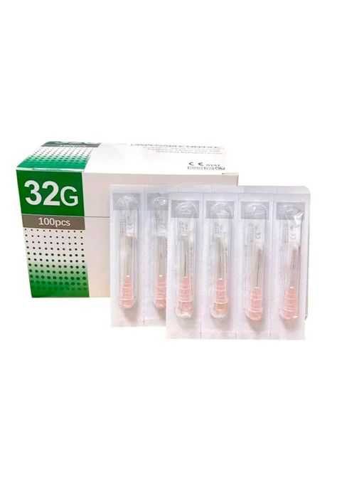 Agujas Hipodermicas 32g 4mm Caja * 100 Unds.-1