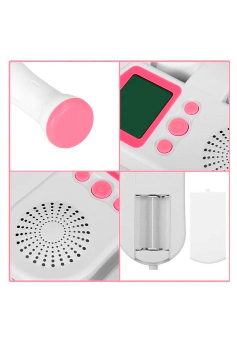 Monitor Fetal Doppler Latidos Fetales Corazón Bebé-3
