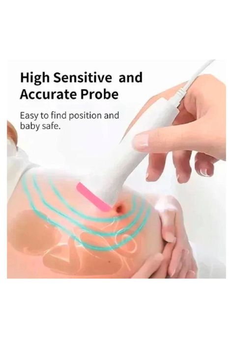 Monitor Fetal Doppler Latidos Fetales Corazón Bebé-4