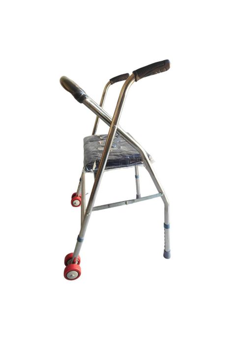 Andador Burrito Plegable Asiento Y 2 Ruedas-1