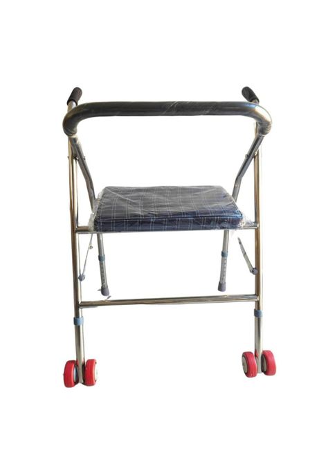 Andador Burrito Plegable Asiento Y 2 Ruedas-2