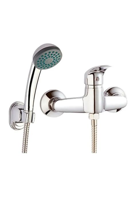 Llave Ducha Monomando Acero Cromado Alta Calidad-0