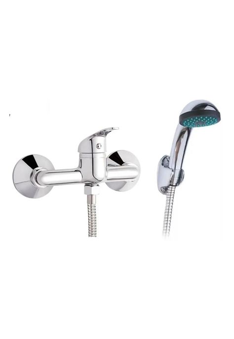 Llave Ducha Monomando Acero Cromado Alta Calidad-1
