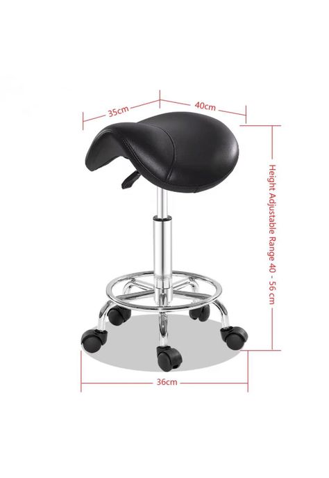 Piso Taburete Ergonómico Con Ruedas C2-2