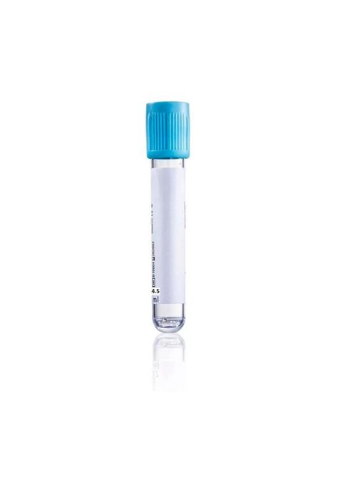 Tubo Tapa Celeste 4,5ml ( Citrato De Sodio 3,2% ) 100 Tubos-1