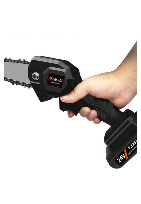 Mini Motosierra Inalámbrica Poda 6 Pulgadas + Bateria-3
