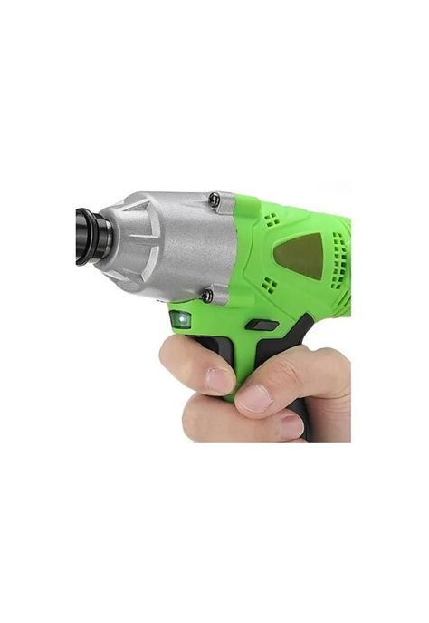 Llave Impacto Eléctrica Inalámbrica Bricolaje Destornillador-2