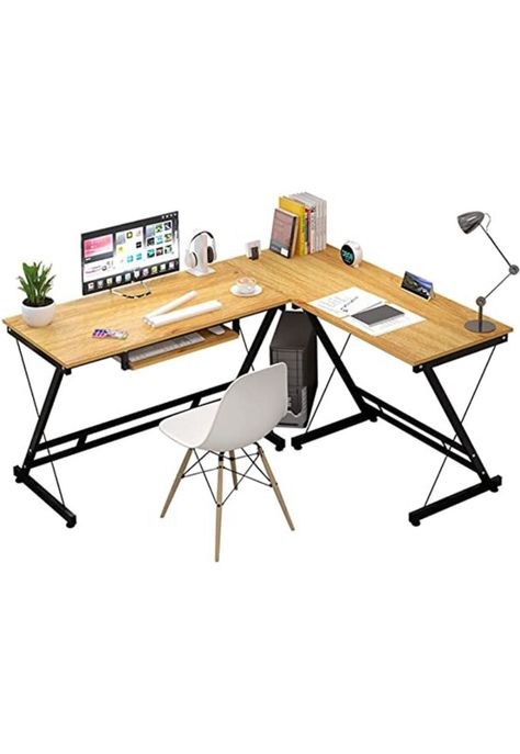 Escritorio Mesa Forma L Moderno 110*51+120*51cm-0