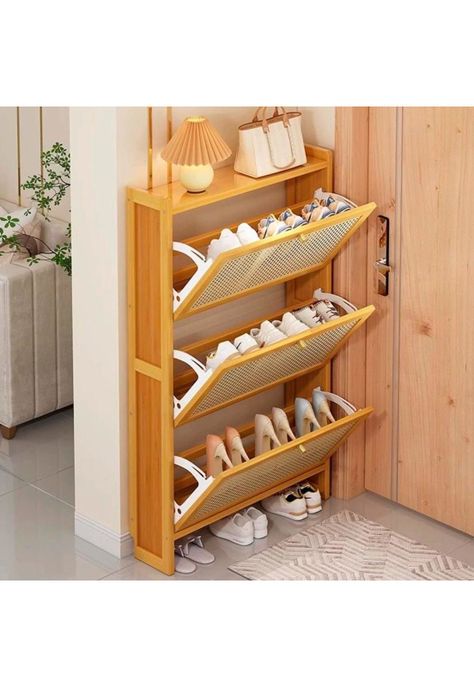 Zapatero organizador 3 puertas Bambu Chic Home-1