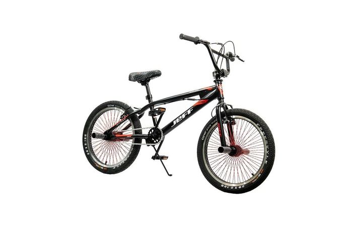 Bmx Jeff Aro 20 Negro Rojo Lightning Super Sport-0