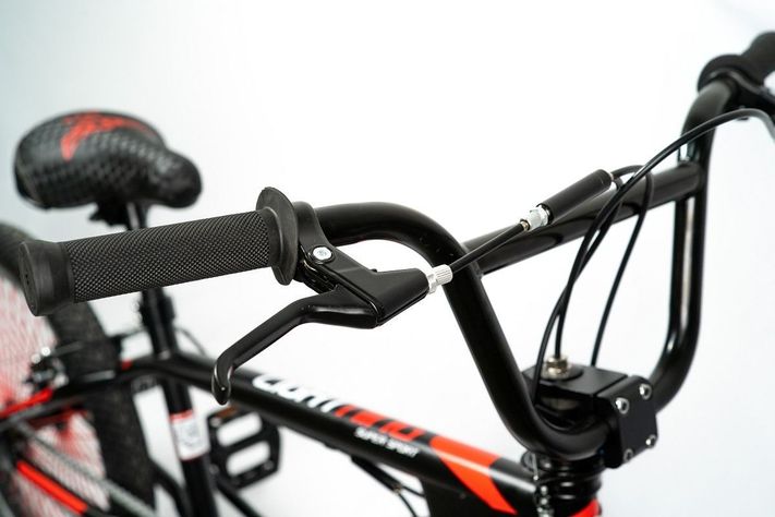 Bmx Jeff Aro 20 Negro Rojo Lightning Super Sport-1