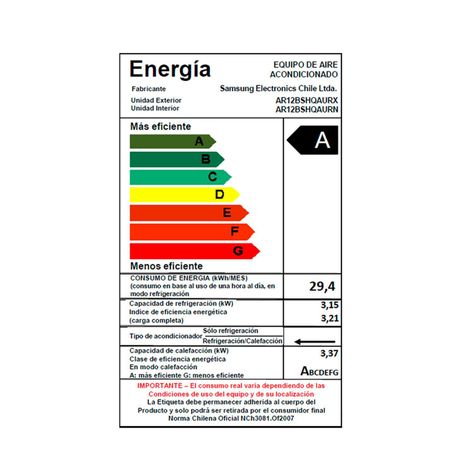 Aire acondicionado Split Inverter, Frío & Calor 12000 Btu/hr-6