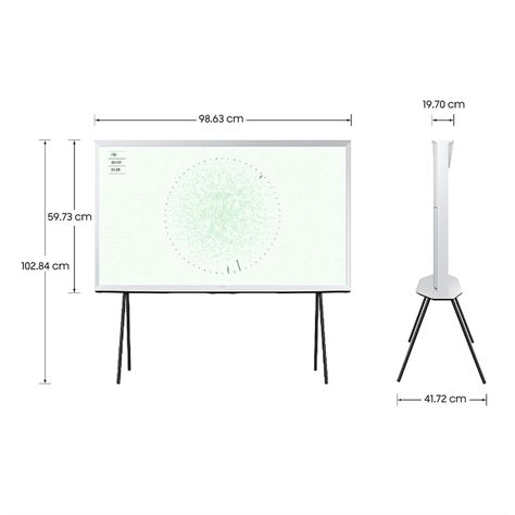 QLED Samsung 43" The Serif LS01D 4K Smart TV 2024-2