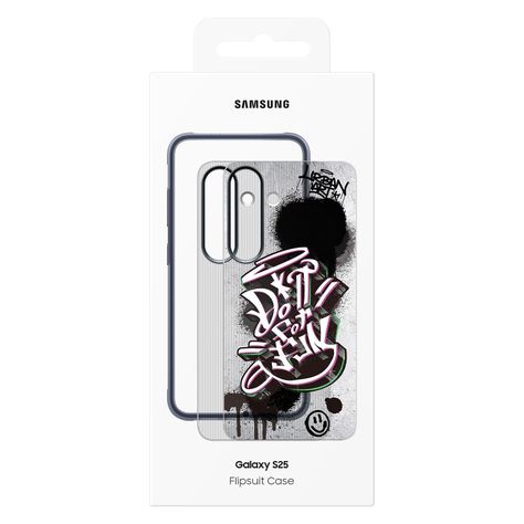 Carcasa Flipsuit Color Negro Galaxy S25-7