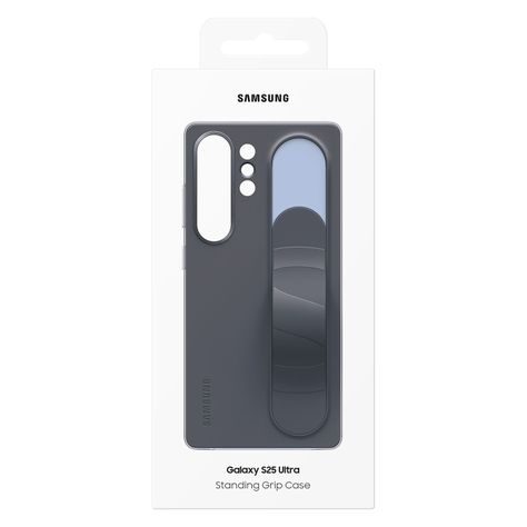 Carcasa con Soporte Color Negro Galaxy S25 Ultra-6