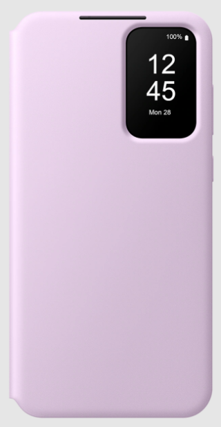 SAMSUNG GALAXY A55 5G SMART VIEW WALLET CASE LAVENDER-0