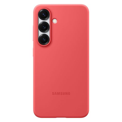 Carcasa de Silicona Color Rojo Galaxy S25-0