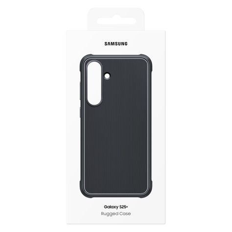 Carcasa Rugged Color Negro Galaxy S25+-5