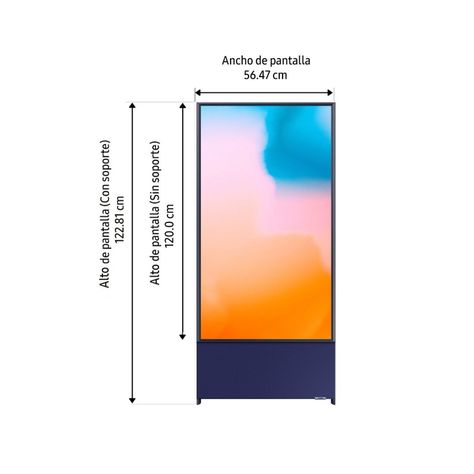 QLED Samsung 43" The Sero LS05B 4K Smart TV 2022-3