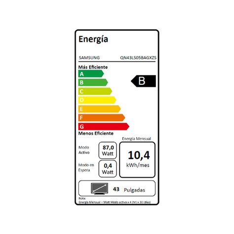 QLED Samsung 43" The Sero LS05B 4K Smart TV 2022-5