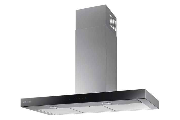 Campana con filtro lavable de aluminio, luces LED y control tactil de 90cm-0