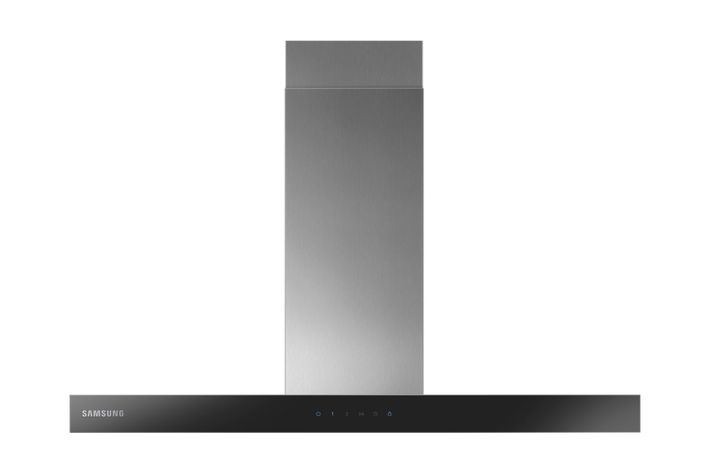 Campana con filtro lavable de aluminio, luces LED y control tactil de 90cm-1