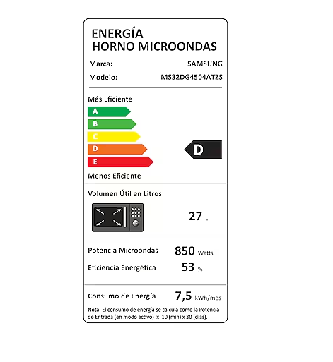 Samsung Microondas Samsung 32 litros -5
