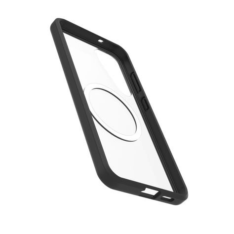 Carcasa Magnética React Color Negro Transparente Galaxy S25+-2