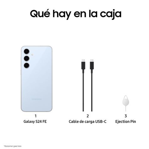 Samsung Galaxy S24 FE 256 GB Gris-5