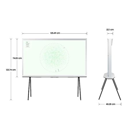 QLED Samsung 55" The Serif LS01D 4K Smart TV 2024-2