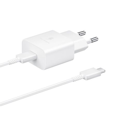 Samsung Power Adapter 15W con cable Blanco-3