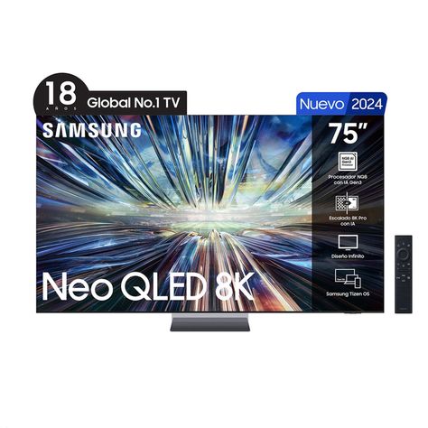 Neo QLED Samsung 75" QN900D 8K UHD Smart TV 2024-1