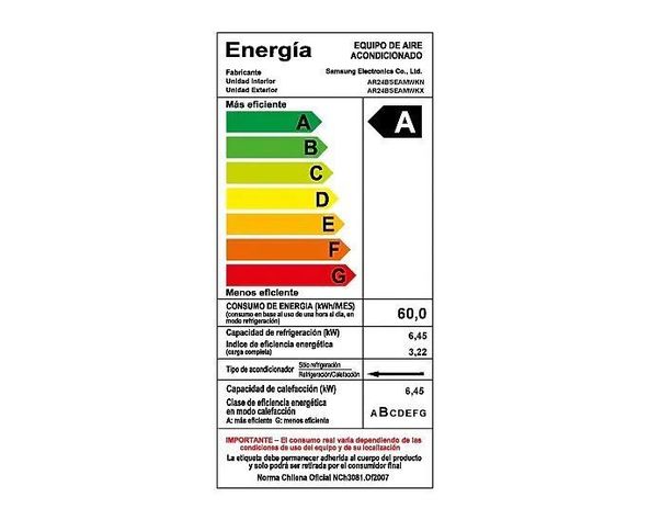 Samsung Aire acondicionado Split Wind-Free Inverter Wi-Fi 24000Btu-4