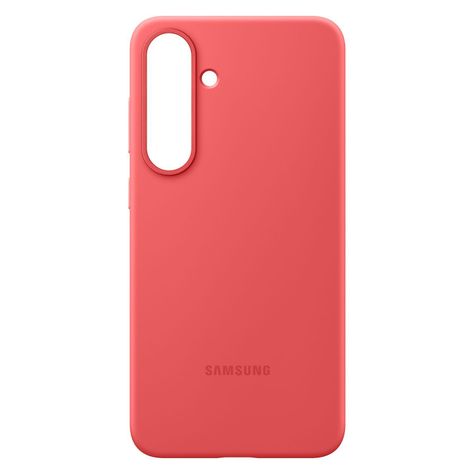 Carcasa de Silicona Color Rojo Galaxy S25+-3