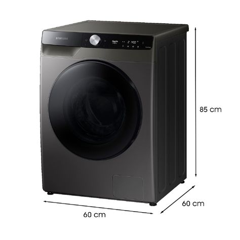 Lavadora Secadora 12.5Kg / 7Kg con Inteligencia Artificial en Panel de Control Negra-2